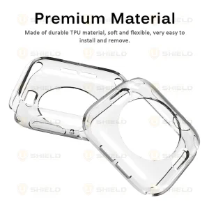 کاور آلتیمیت شیلد مدل Transparent GRD مناسب برای اپل واچ Series 11 42mm