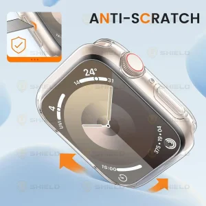 کاور آلتیمیت شیلد مدل Transparent GRD مناسب برای اپل واچ Series 11 42mm