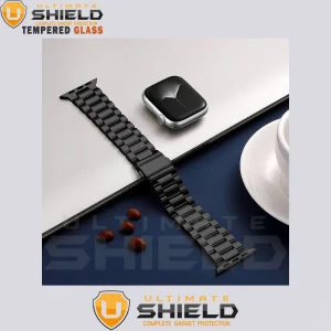 بند آلتیمیت شیلد مدل 3Bid-Cover-UL مناسب برای اپل واچ Series SE 2022 Aluminum Case 44mm / SE 2021 Aluminum Case 44mm / Series 5 44mm / Series 6 44mm / SE 44mm به همراه کاور