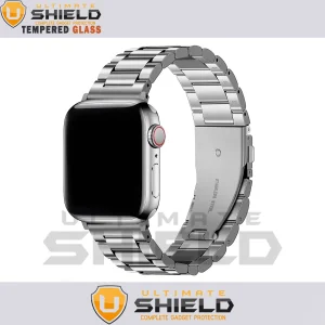 بند آلتیمیت شیلد مدل 3Bid-Cover-UL مناسب برای اپل واچ Series SE 2022 Aluminum Case 44mm / SE 2021 Aluminum Case 44mm / Series 5 44mm / Series 6 44mm / SE 44mm به همراه کاور