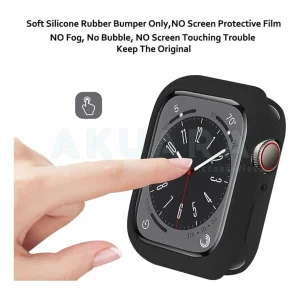 کاور آکوآرا مدل Jelly Protect مناسب برای اپل واچ سری 10 سایز 46 میلیمتری به همراه محافظ صفحه نمایش