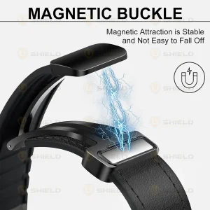بند آلتیمیت شیلد مدل Smooth Leather Mag مناسب برای اپل واچ 44/45/46/49 میلی متری سری SE1/SE2/SE3/4/5/6/7/8/9/10/11/Ultra/Ultra2/Ultra3
