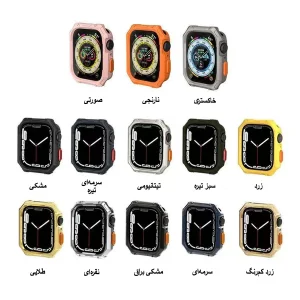 کاور آلتیمیت شیلد مدل Hexa Armor مناسب برای اپل واچ 40 میلی متری سری SE