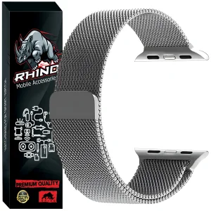 بند راینو مدل Milan-Mag مناسب برای اپل واچ سری SE 2021 / SE 2022 / SE 2023 سایز 40mm