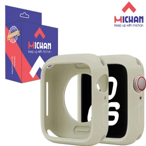 کاور میچان مدل Soft silicone مناسب برای اپل واچ سری Se/6/7/8/9 سایز 45 میلی متری