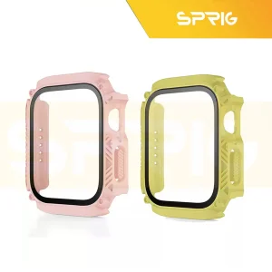 کاور اسپریگ مدل Armor Guard مناسب برای اپل واچ سری 7/8/9 سایز 41 میلی متری به همراه محافظ صفحه نمایش