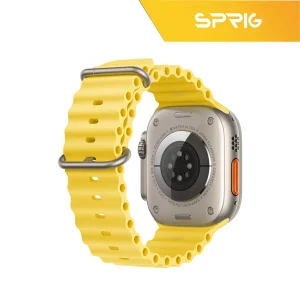 بند اسپریگ مدل Ocean مناسب برای اپل واچ Series 9 45 میلی متری