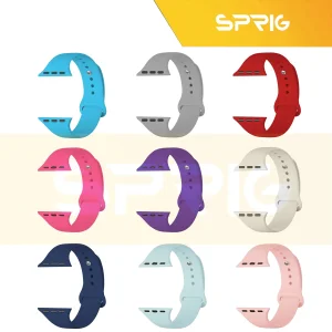 بند اسپریگ مدل Silicone مناسب برای اپل واچ SE 2022 44mm