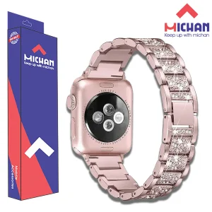 بند میچان مدل Shiny jewel مناسب برای ساعت هوشمند اسمارت واچ HK8 Pro Max / HK9 Pro Max / HK10 Pro Max