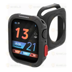 بند آلتیمیت شیلد مدل Rugged Tire مناسب برای اپل واچ 42 میلی متری سری 10/11 به همراه کاور