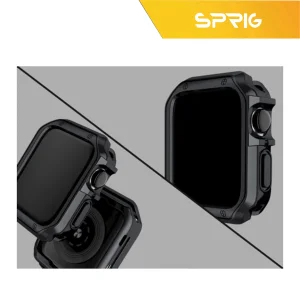 بند اسپریگ مدل 7Bid-cover مناسب برای اپل واچ سری SE2021/7/8 سایز 45 میلی متری به همراه کاور