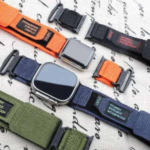 بند راینو مدل Tactical Nylon مناسب برای اپل واج سری SE 2021 / SE 2022 / SE 2023 سایز 44 میلی متری