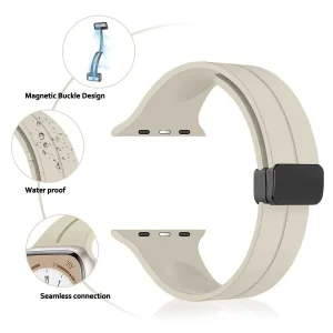 بند گودزیلا مدل Magnetic Buckle مناسب برای اپل واچ SE 2022 40mm