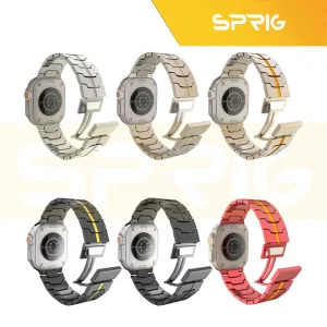 بند اسپریگ مدل Magnetic Iron man مناسب برای اپل واچ Ultra / Ultra 2 49mm