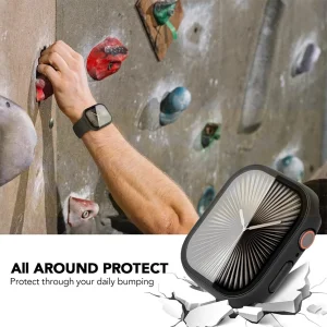 بند اسپریگ مدل Magnetic Soft Leather GLS مناسب برای اپل واچ 40 میلی متری سری 4/5/6/Se به همراه کاور