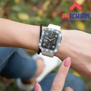 کاور میچان مدل Shiny مناسب برای اپل واچ سری Se/4/5/6 سایز 40 میلی متری