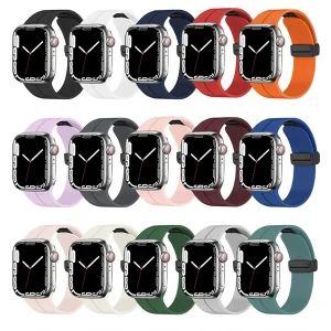 بند راینو مدل Magnetic مناسب برای اپل واچ سری Watch SE 44 میلی متری