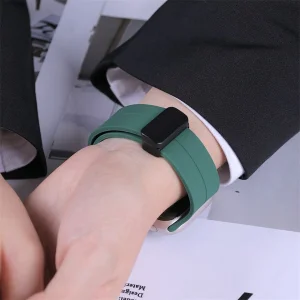 بند راینو مدل Magnetic D-Buckle مناسب برای اپل واچ سری 9 45 میلی متری
