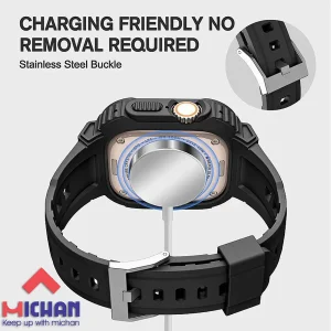 بند میچان مدل G-SHOCKمناسب برای ساعت هوشمند اسمارت واچ HK9 Ultra / HK9 Ultra 2