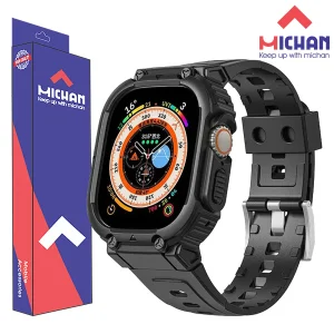 بند میچان مدل G-SHOCKمناسب برای ساعت هوشمند اسمارت واچ HK9 Ultra / HK9 Ultra 2