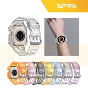 بند اسپریگ مدل CLR Resist G-Shock مناسب برای اپل واچ سری 7/8/9 سایز 41 میلی متری
