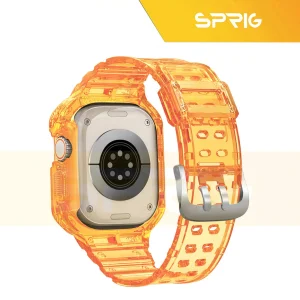بند اسپریگ مدل CLR Resist G-Shock مناسب برای اپل واچ سری 7/8/9 سایز 41 میلی متری