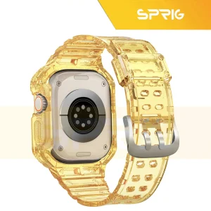 بند اسپریگ مدل CLR Resist G-Shock مناسب برای اپل واچ سری 7/8/9 سایز 41 میلی متری