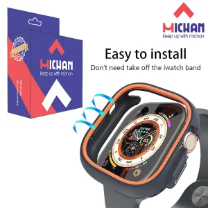 کاور میچان مدل 2C Protector مناسب برای اپل واچ سری 9/Se/7/8 سایز 41 میلی متری