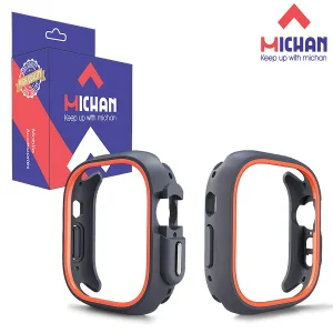 کاور میچان مدل 2C Protector مناسب برای اپل واچ سری 9/Se/7/8 سایز 41 میلی متری