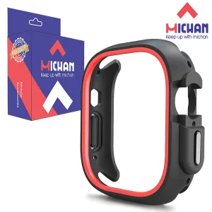 کاور میچان مدل 2C Protector مناسب برای اپل واچ سری 9/Se/7/8 سایز 41 میلی متری