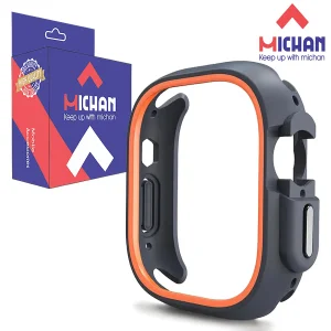 کاور میچان مدل 2C Protector مناسب برای اپل واچ سری 9/Se/7/8 سایز 41 میلی متری