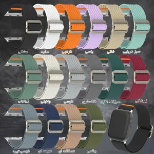 بند راینو مدل Solo Elastic مناسب برای اپل واچ سایز 38/40/41mm سری SE/1/2/3/4/5/6/7/8/9