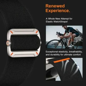 بند راینو مدل Solo Elastic مناسب برای اپل واچ سایز 38/40/41mm سری SE/1/2/3/4/5/6/7/8/9