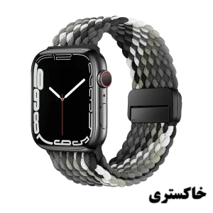 بند راینو مدل Braid Magnet مناسب برای اپل واچ سری 7/8/9 سایز 45 mm