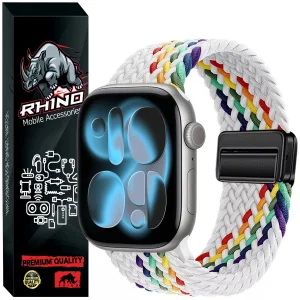 بند راینو مدل Braid Magnet مناسب برای اپل واچ سایز 42 میلی متری سری 10/11
