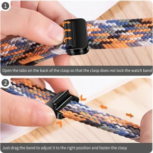 بند راینو مدل Braid Magnet مناسب برای اپل واچ سایز 42 میلی متری سری 10/11