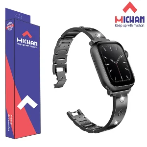 بند میچان مدل cartier مناسب برای ساعت هوشمند اسمارت واچ HK9 Pro / HK9 Pro Plus / HK10 Pro
