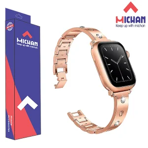 بند میچان مدل cartier مناسب برای ساعت هوشمند اسمارت واچ HK9 Pro / HK9 Pro Plus / HK10 Pro