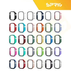 کاور اسپریگ مدل Guard-SP-Glass مناسب برای اپل واچ Ultra / Ultra 2 49mm به همراه محافظ صفحه نمایش