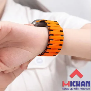 بند میچان مدل مگنتی مناسب برای اپل واچ سایز 38/40/41mm سری SE/1/2/3/4/5/6/7/8/9