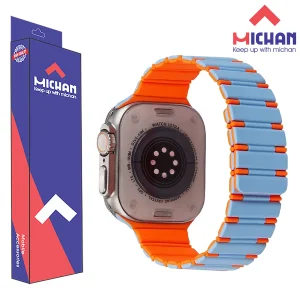 بند میچان مدل مگنتی مناسب برای اپل واچ سایز 38/40/41mm سری SE/1/2/3/4/5/6/7/8/9