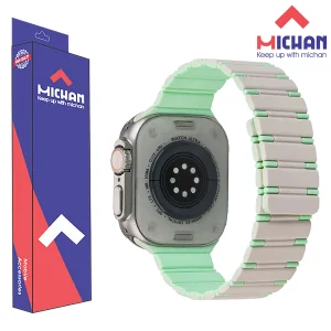 بند میچان مدل مگنتی مناسب برای اپل واچ سایز 38/40/41mm سری SE/1/2/3/4/5/6/7/8/9