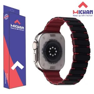 بند میچان مدل مگنتی مناسب برای اپل واچ سایز 38/40/41mm سری SE/1/2/3/4/5/6/7/8/9