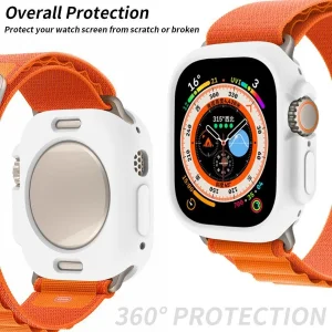 کاور راینو مدل Silic Protective مناسب برای اپل واچ سری اولترا Ultra / Ultra 2 49 میلی متری