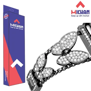 بند میچان مدل Butterfly مناسب برای اپل واچ 41/40/38 میلیمتر