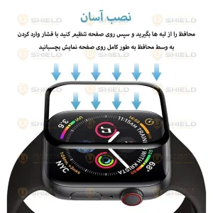 محافظ صفحه نمایش نانو آلتیمیت شیلد مدل Pmma-UL مناسب برای اپل واچ Series 10 46mm