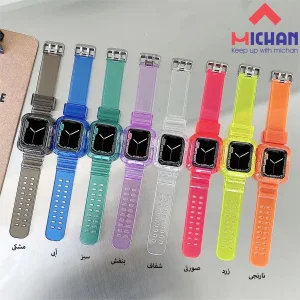 بند میچان مدل Glassy G-Shock مناسب برای ساعت هوشمند اسمارت واچ HK8 Pro Max / HK9 Pro Max / HK10 Pro Max