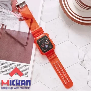 بند میچان مدل Glassy G-Shock مناسب برای ساعت هوشمند اسمارت واچ HK8 Pro Max / HK9 Pro Max / HK10 Pro Max