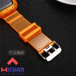 بند میچان مدل Glassy G-Shock مناسب برای ساعت هوشمند اسمارت واچ HK8 Pro Max / HK9 Pro Max / HK10 Pro Max