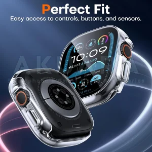 کاور آکوآرا مدل Full Protection Guard مناسب برای اپل واچ Ultra / Ultra 2 49mm